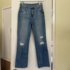 DL1961 Patti Straight High Rise Vintage Ankle Jeans